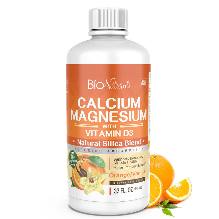 Bio Naturals Calcium & Magnesium Liquid Supplement